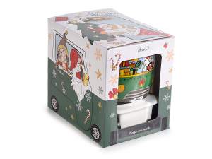 Tazas navideñas con ruedas al por mayor