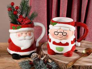 ingrosso tazza babbo natale mamma natale