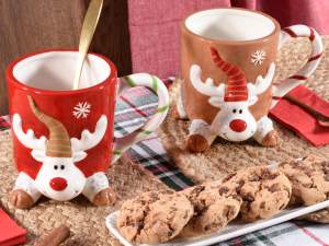 ingrosso tazze natale renna