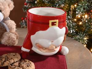 ingrosso tazza babbo natale ceramica