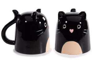 ingrosso tazza gatto manico coda