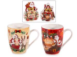 Ingrosso tazza porcellana Natale