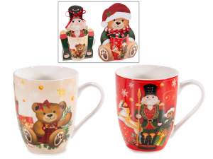 Ingrosso tazza porcellana Natale