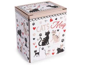 ingrosso tazza gatto coda manico