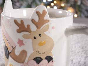 Grossista tazza renna natale