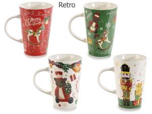 Ingrosso tazza schiaccianoci natale orso