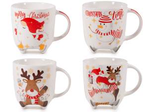 Grossista tazza porcellana Natale