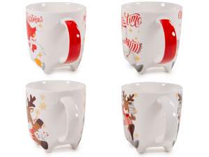 Grossista tazza porcellana Natale