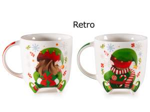 ingrosso tazza elfo natale piedini regalo