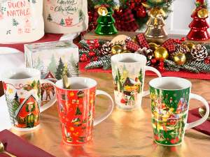 ingrosso tazza natale scatola regalo
