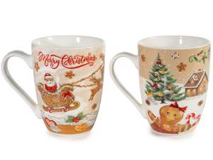 ingrosso tazza natale pan di zenzero