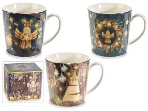 Ingrosso tazza angelo natale