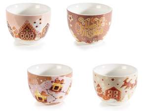 ingrosso tazza pan di zenzero natale