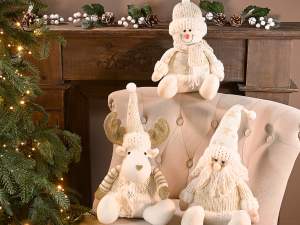 Mayorista peluches navideños de piel ecológica