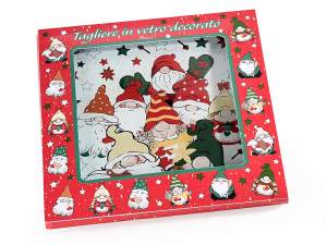 wholesale christmas feet cutting board