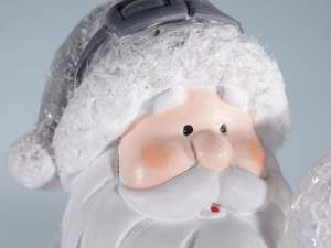 Weihnachtsmann-Rentier-Keramikleuchten im Großhand