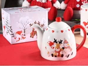 théière de Noël en gros