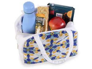 wholesale majolica thermal lunch bag