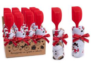 vente en gros de torchons et spatules de Noël