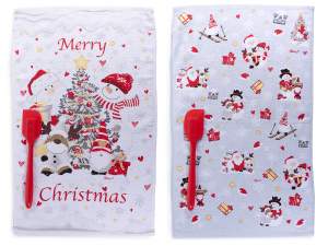 vente en gros de torchons et spatules de Noël