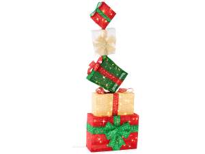 ingrosso luminarie natalizie pacchi regalo