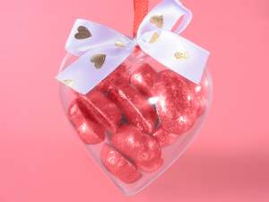 Wholesale transparent heart gift box