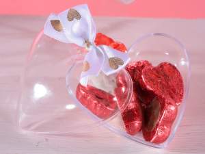 Wholesale transparent fillable heart