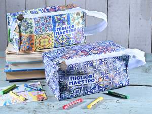 trousse de beauté en gros avec poignée