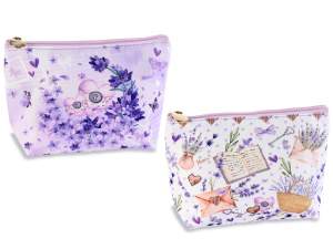 ingrosso astuccio pochette trucchi lavanda