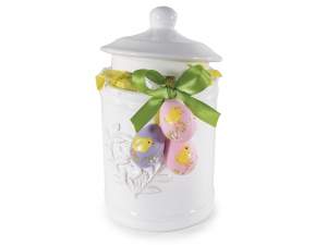 Mini oeufs de Pâques en plastique peints