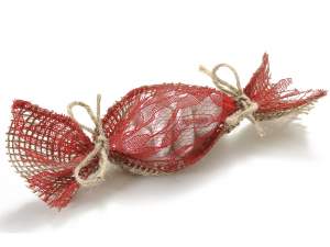 Wholesale jute lace wedding favor ribbon