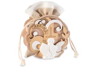 Pungi de tul și migdale zahărite pentru favoruri