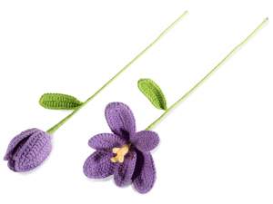 flores de crochet al por mayor
