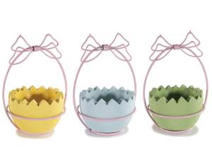 ingrosso vaso cestino uovo pasqua