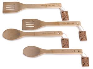 vente en gros cuillère en bois louche Noël
