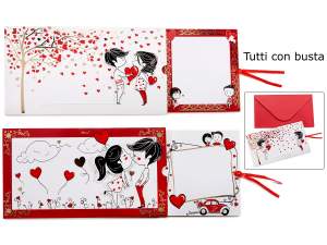 Valentine's Day stationery and packaging accessories