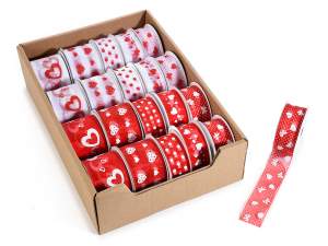 Valentine's Day decorative ribbons