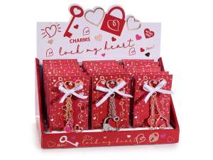 Valentine's day lovers keychains wholesale