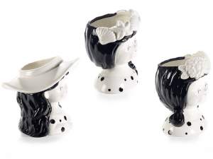 vases en gros avec des visages de femmes