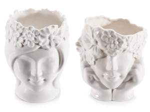 Wholesale Woman Face Vase