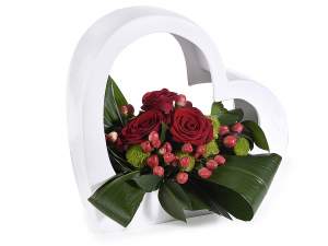Ingrosso vaso forma cuore