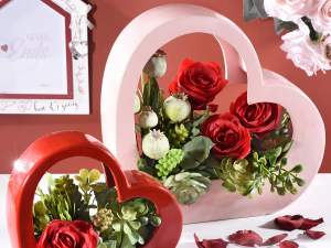 Ingrosso vaso forma cuore