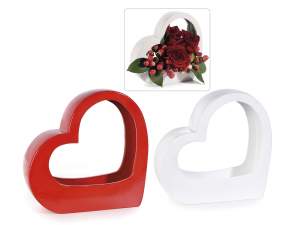 ingrosso vaso fiori cuore