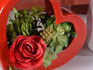 Ingrosso vaso cuore san valentino