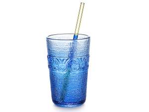 vasos de vidrio de colores al por mayor