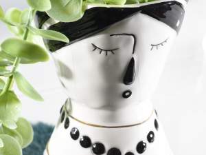 Ingrosso vaso faccia donna