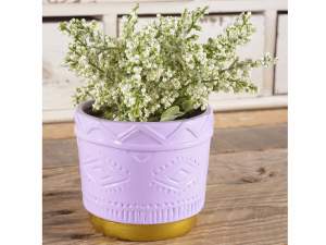 Vasi in ceramica colorati decori all'ingrosso
