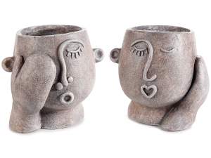 ingrosso vaso volto magnesia