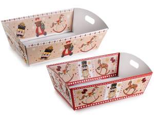 Ingrosso natale vintage vassoio confezione