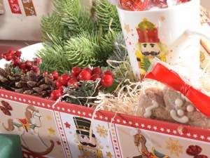 Ingrosso natale vintage vassoio confezione